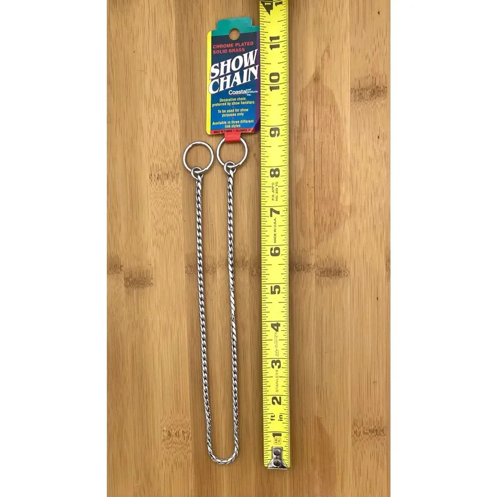Coastal Dog Show Chain Slip Collar 18